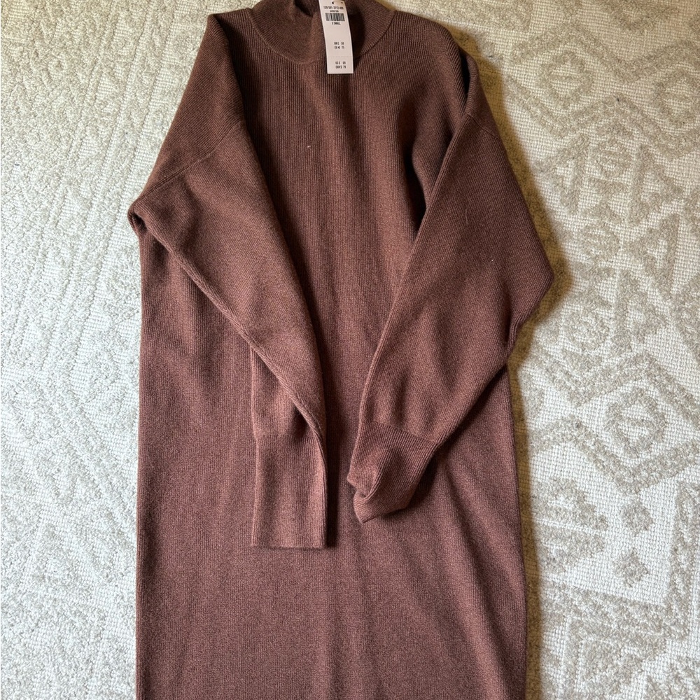 NWT Abercrombie Brown Sweater Dress